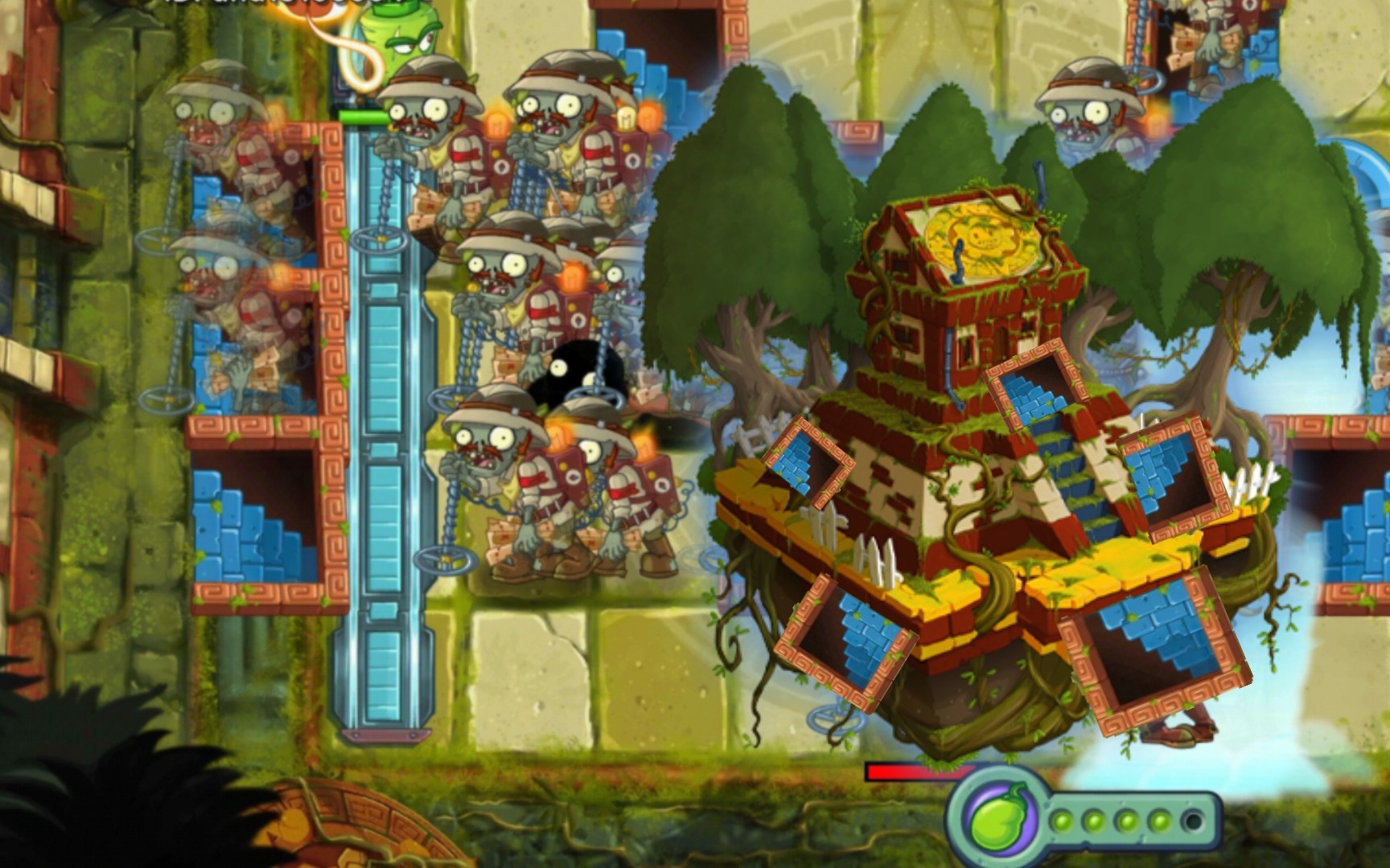 如果早知道,向导僵尸的密道也能开进家的话