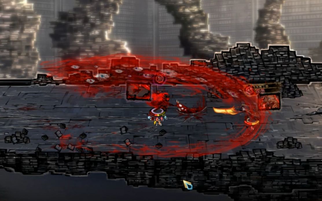 废墟图书馆总类层单人殷红迷雾