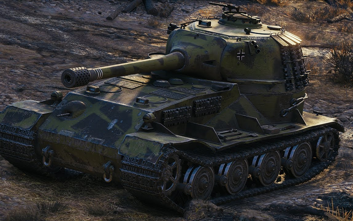 [lacho wot replays] 坦克世界 vk 7201 (k) - 4杀 1.