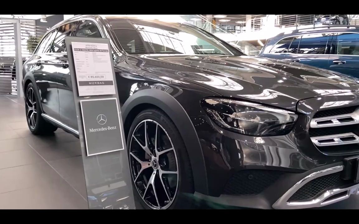 独特跨界风格,奔驰e级all-terrain静态展示