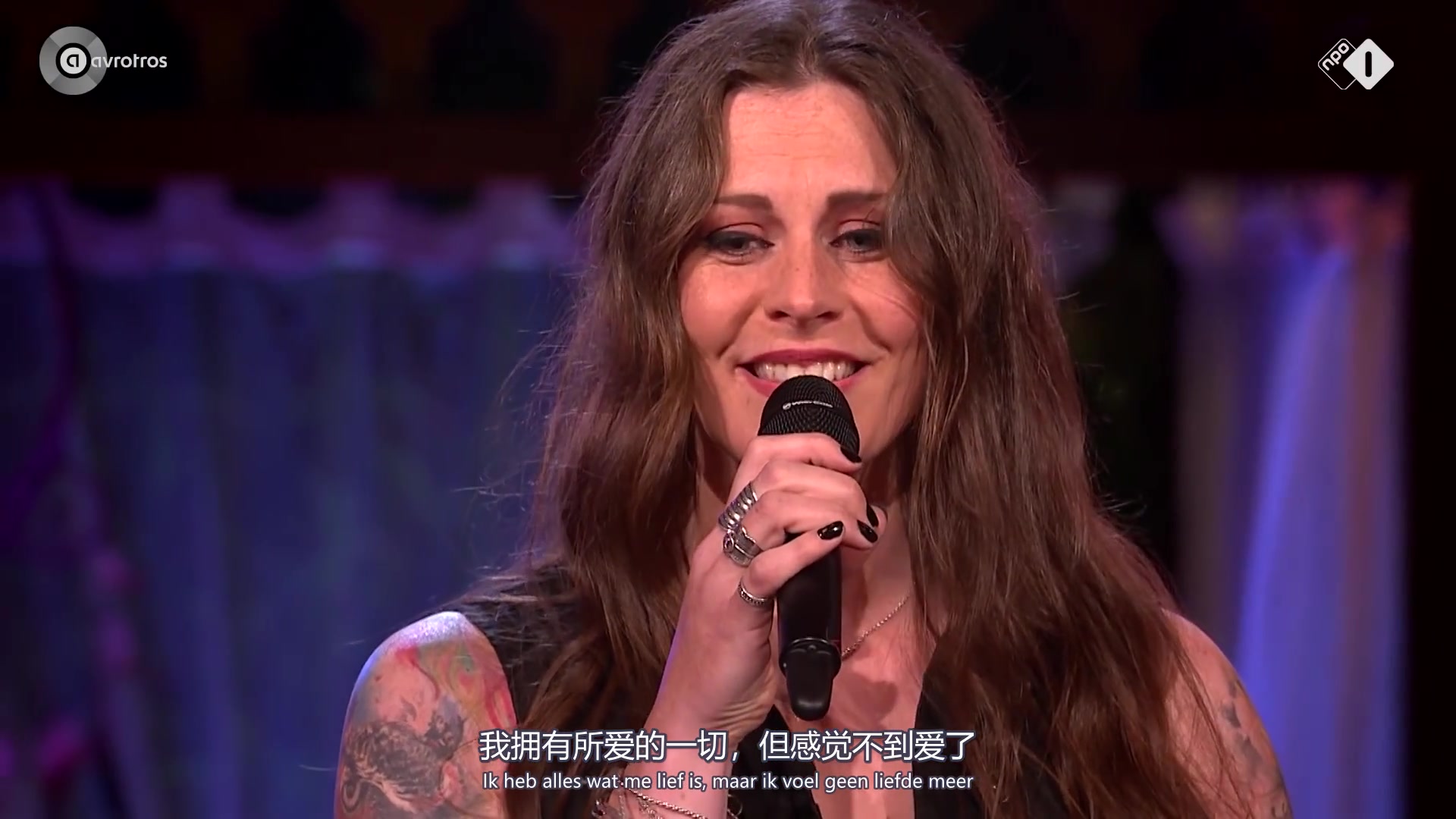 【自制字幕】Floor Jansen(芙洛ⷦ覣 Mama (母亲)(Beste Zangers 2019 Live)哔哩哔哩bilibili