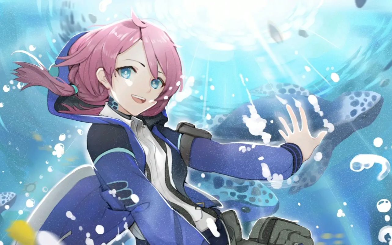 《明日方舟》蓝毒互动视频