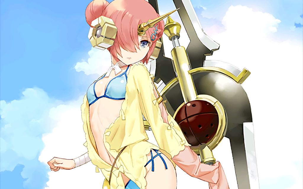 【60帧中字】全动作语音 泳装 saber 弗兰肯斯坦[cv.