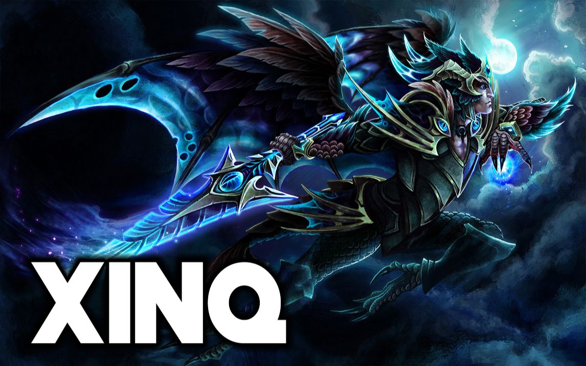xinq - 天怒法师 - dota 2 - 第一视角