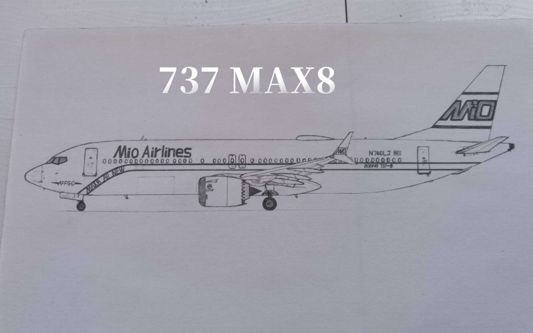 737-800设计图图片