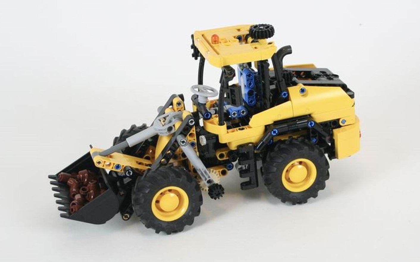 免费图纸迷你装载机lego乐高technic科技机械moc