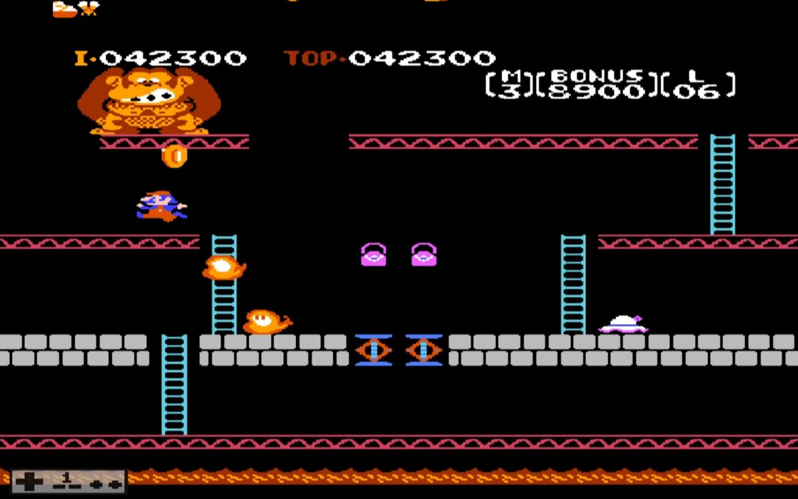 [图]上期 FC爱的小屋改版(Donkey Kong 2) 娱乐通关解说