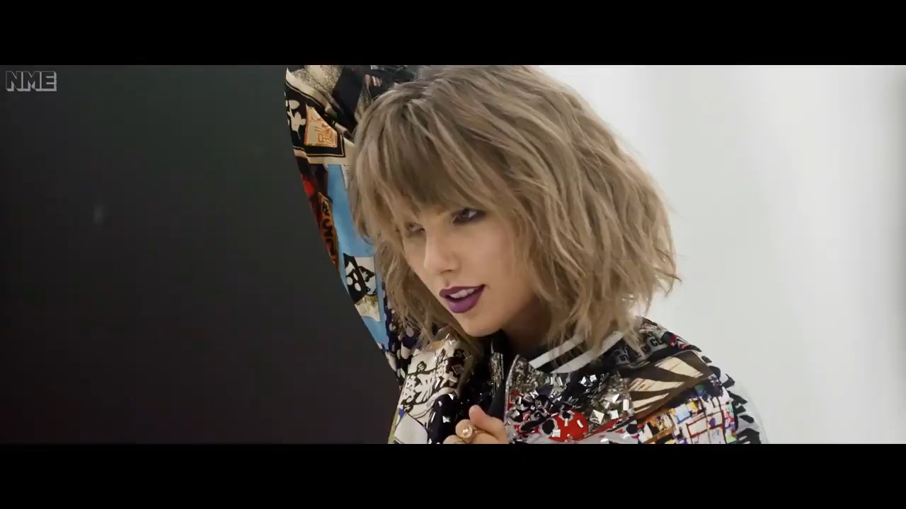 霉霉89时期NME杂志拍摄广告  Taylor Swift哔哩哔哩bilibili