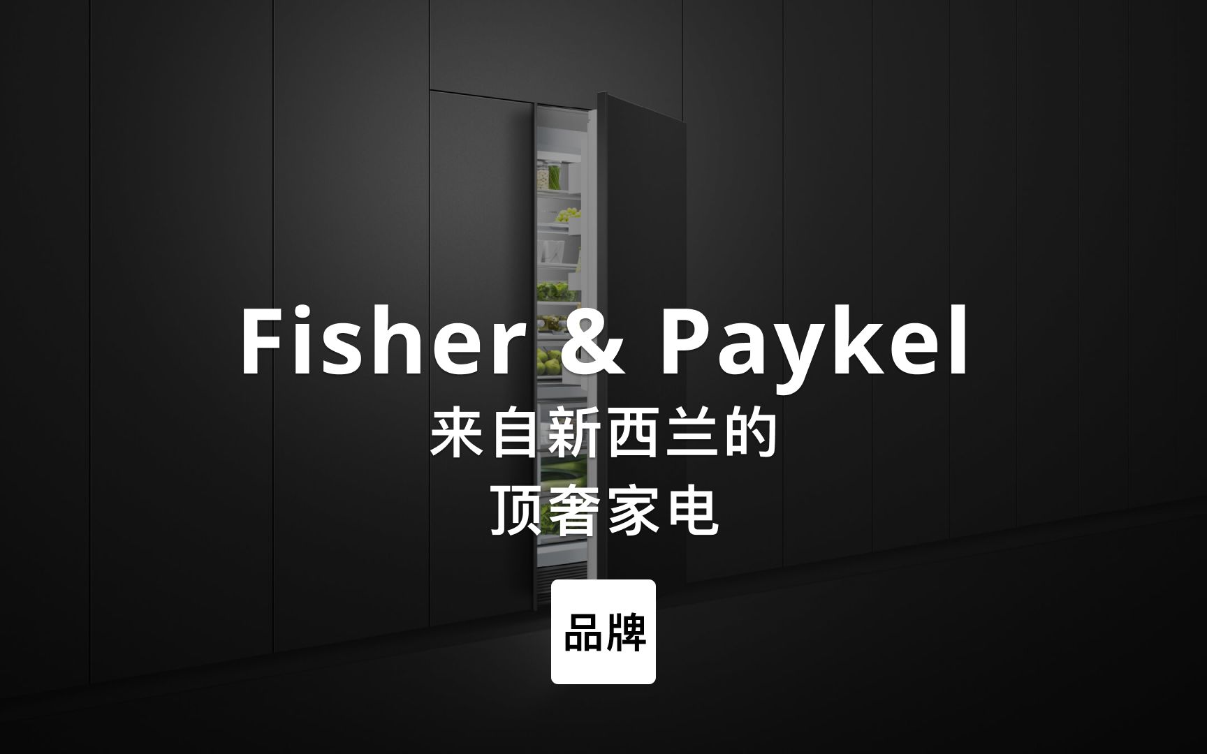 第127集| 来自新西兰的顶奢家电 Fisher&Paykel哔哩哔哩bilibili