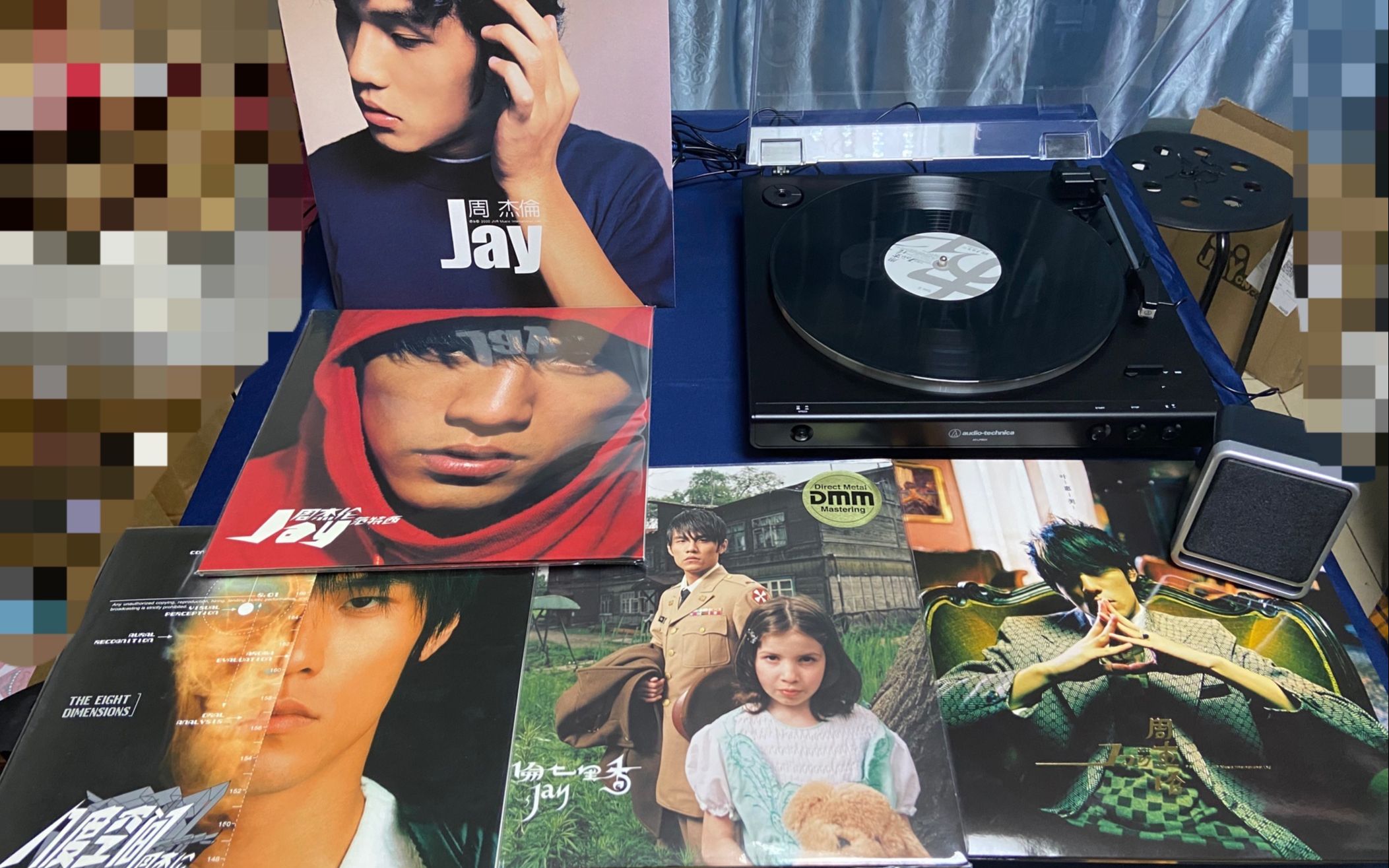 活动作品开箱周杰伦出道20周年纪念黑胶专辑