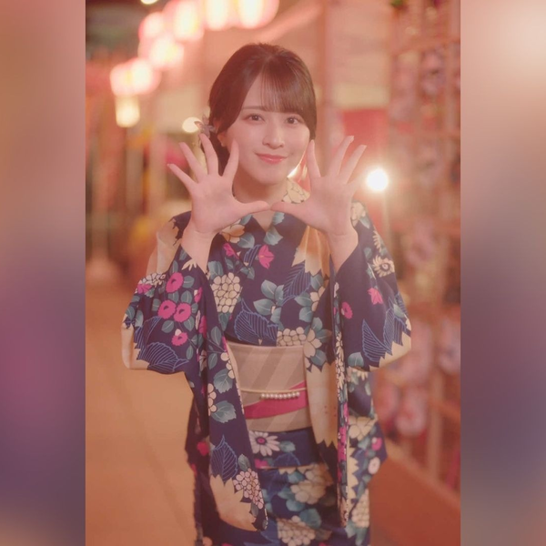 イコラブ佐々木舞香ヨリ内緒バナシ直筆浴衣=LOVE生写真