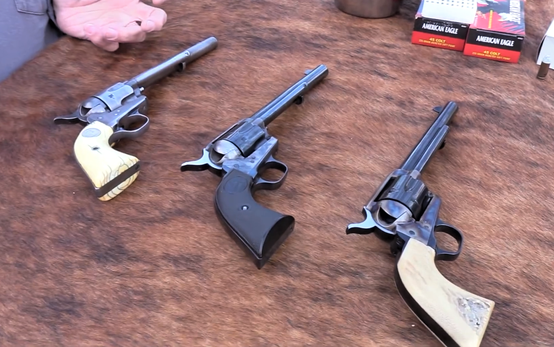 hickok45三代三只coltsaa1956左轮手枪