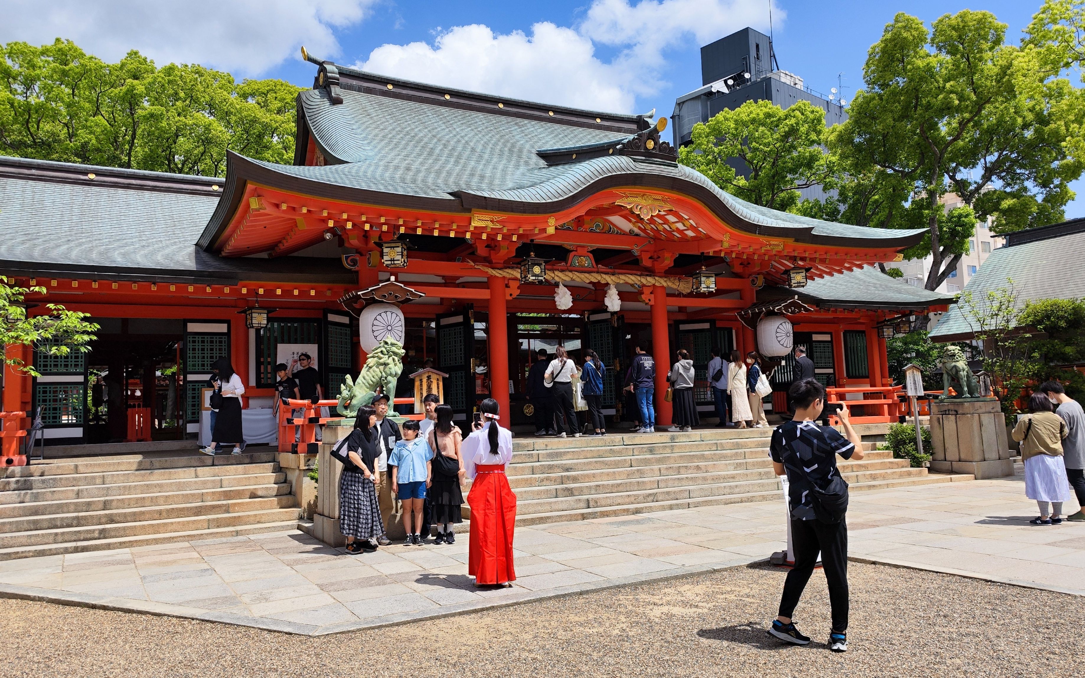 千恋*万花 生田神社圣地巡礼哔哩哔哩bilibili