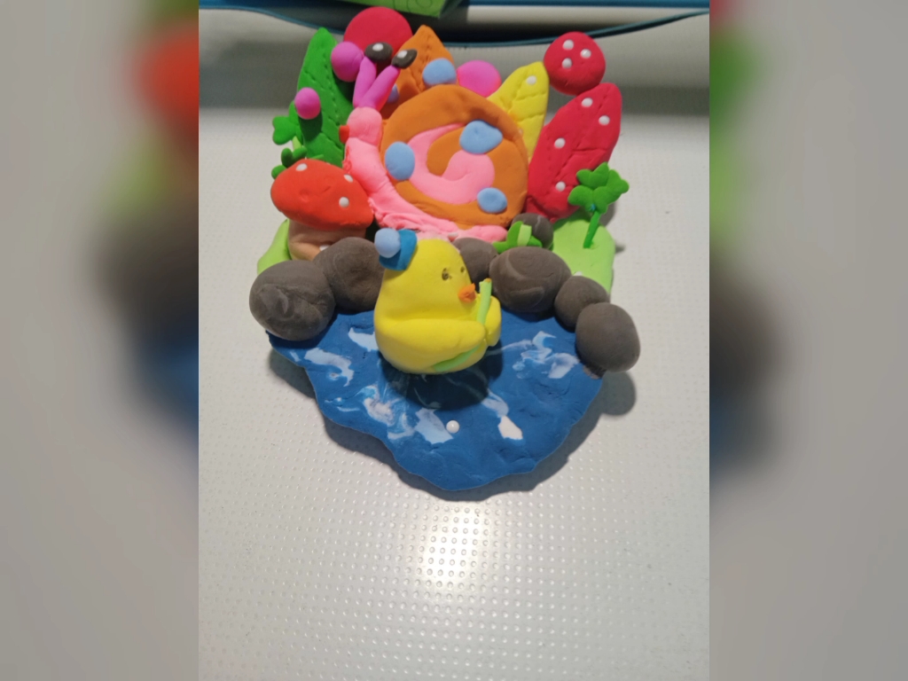 好看的橡皮泥作品,你喜欢吗?