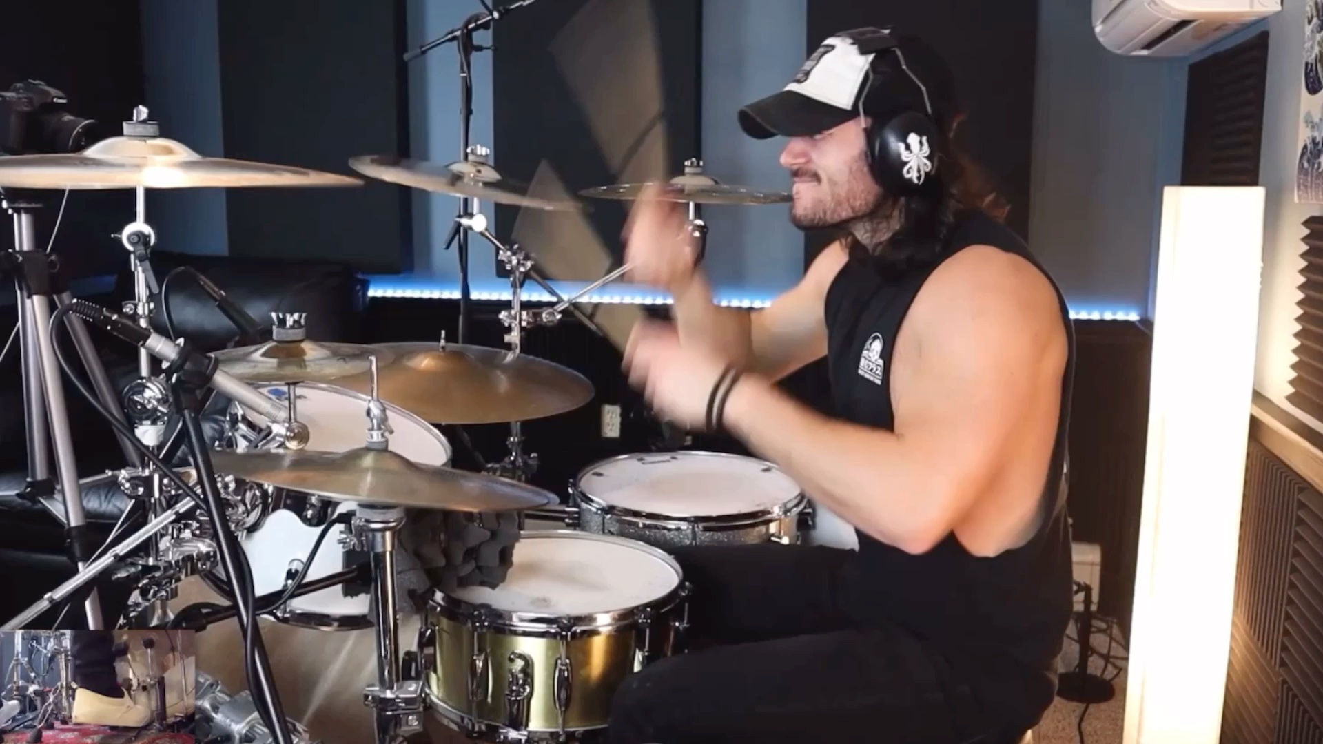 drumcoverheartshapedbox心型盒子bynirvana涅槃乐队鼓手kylemcgrail