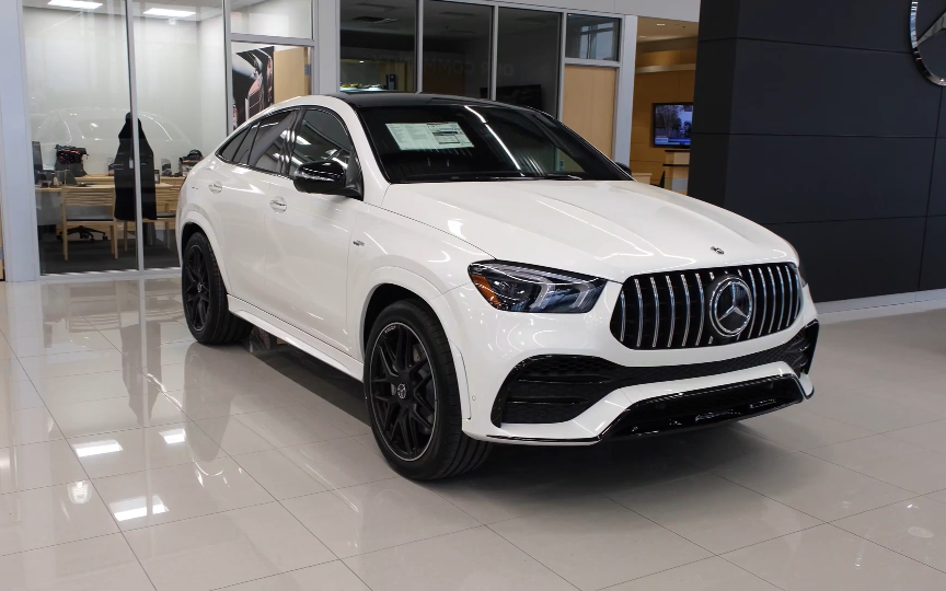 2023奔驰gle轿跑amg 53豪华suv 外观和内饰细节