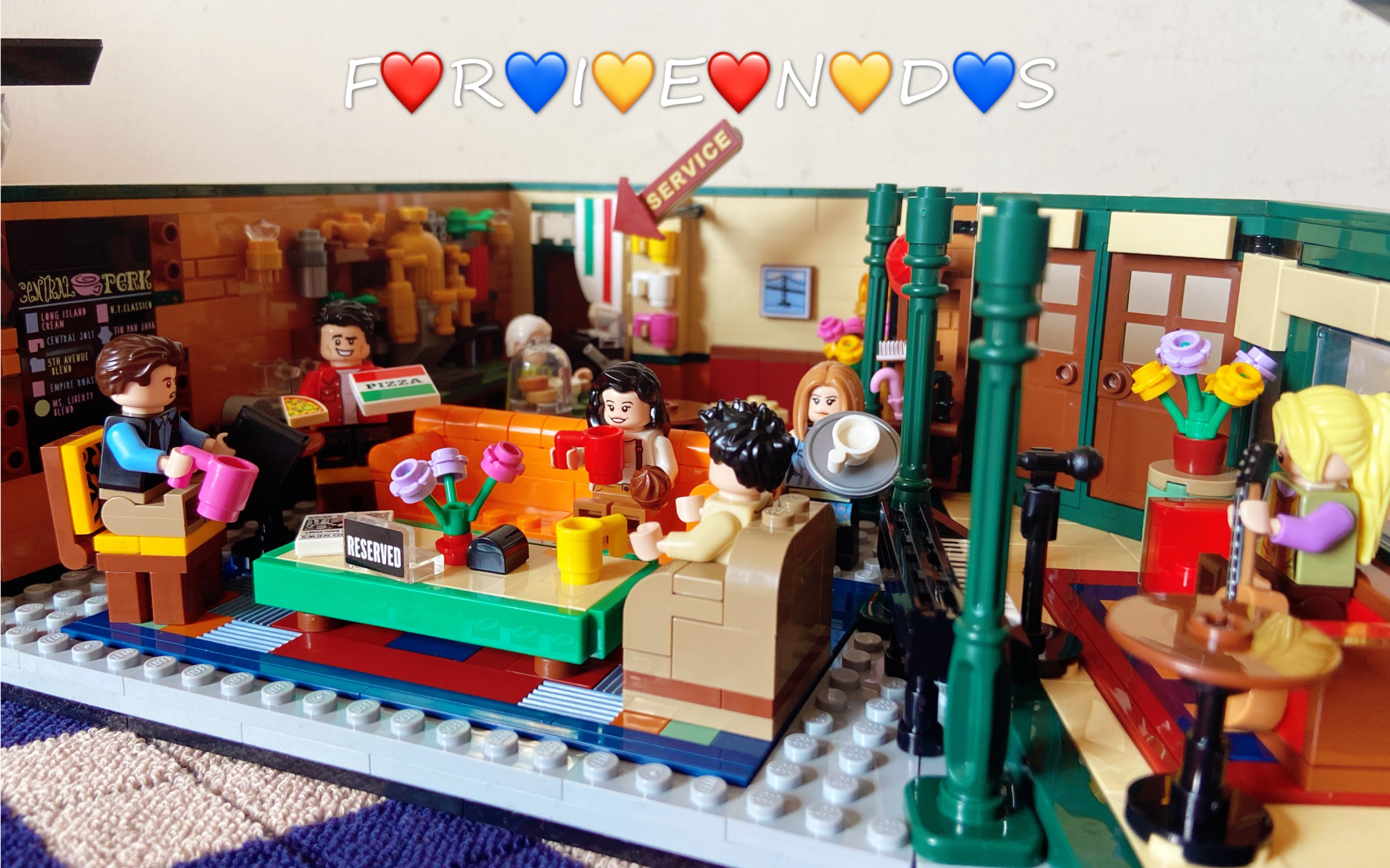 乐高friendsforever2019限量老友记乐高