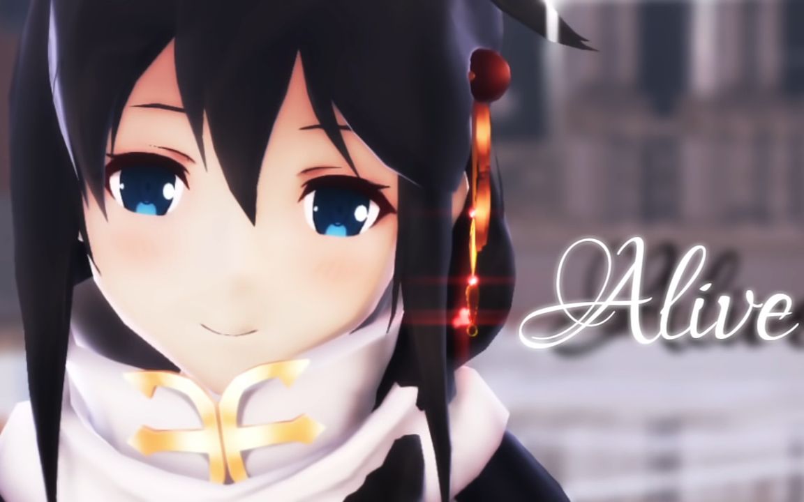 【mmd】时雨「feel alive」