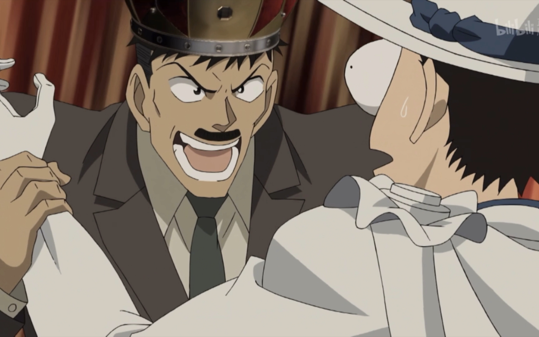 名侦探柯南 这是中森警官离基德最近的一次