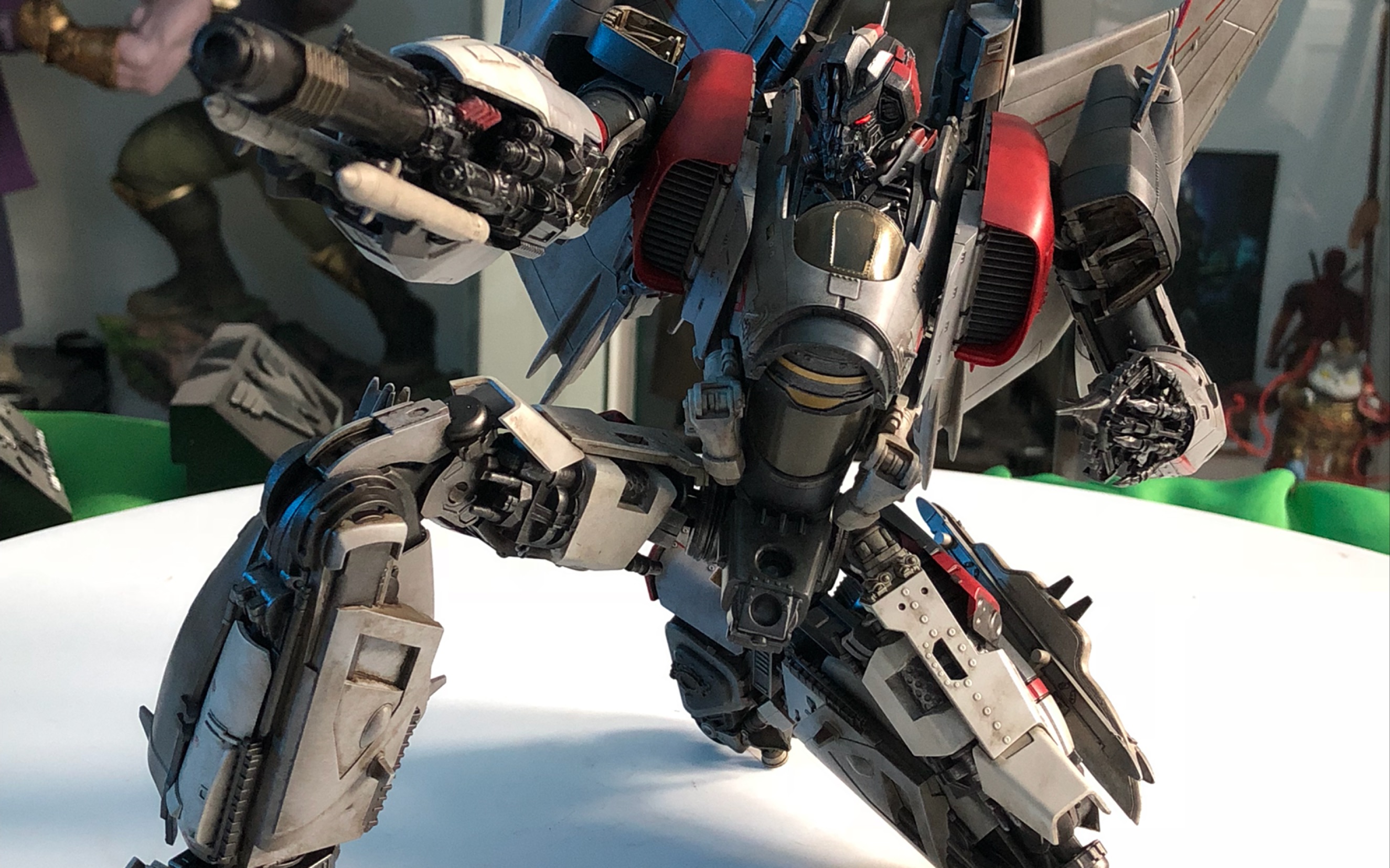 变形金刚中的战斗机3a闪电快速开箱