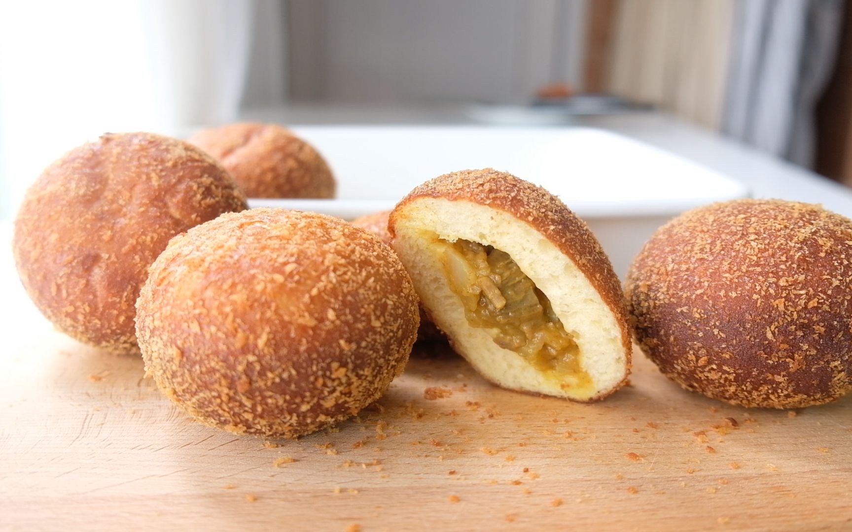 超过瘾的日式咖喱牛肉包