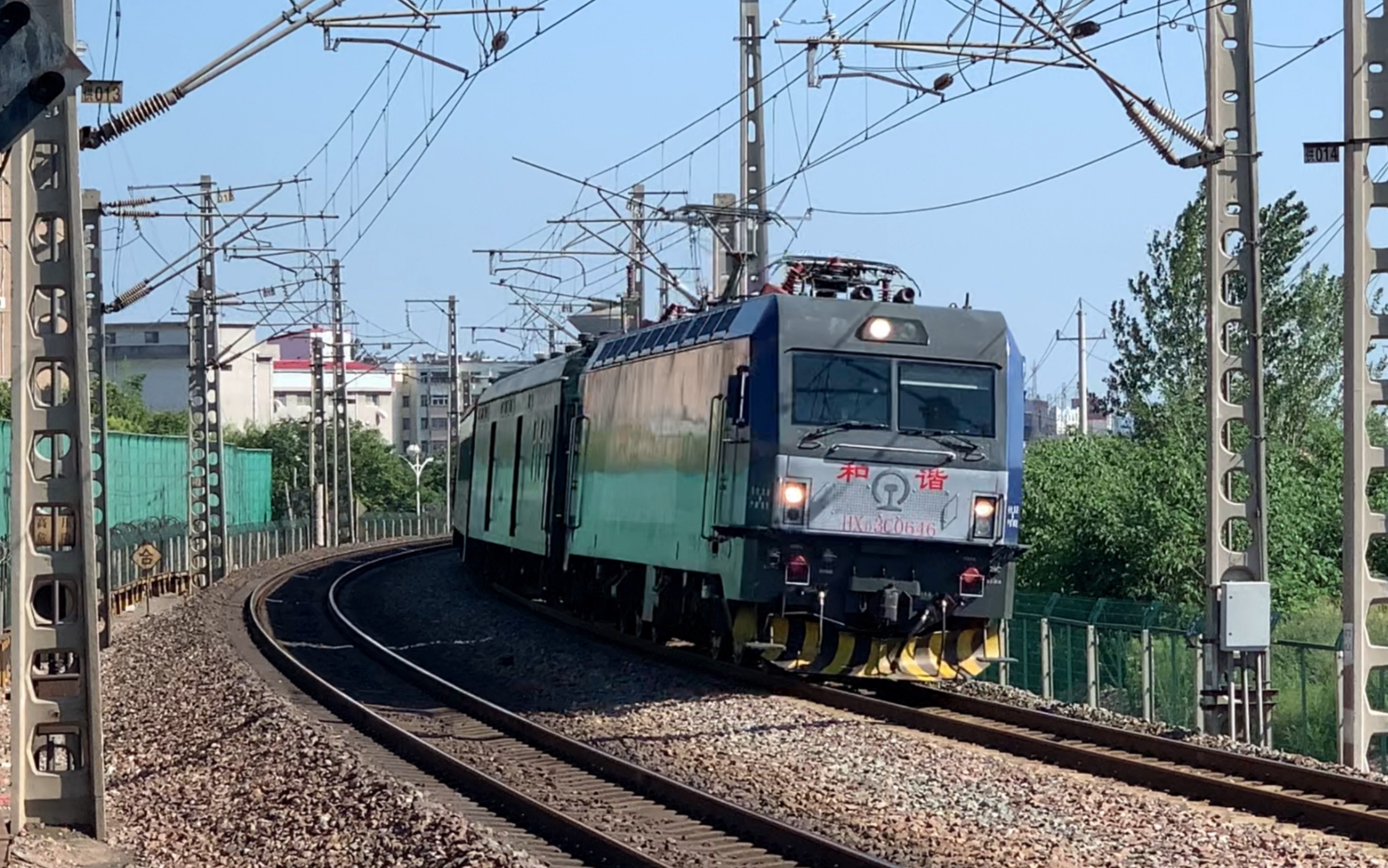 『焦柳铁路』"客车k238次两道通过司机明白"