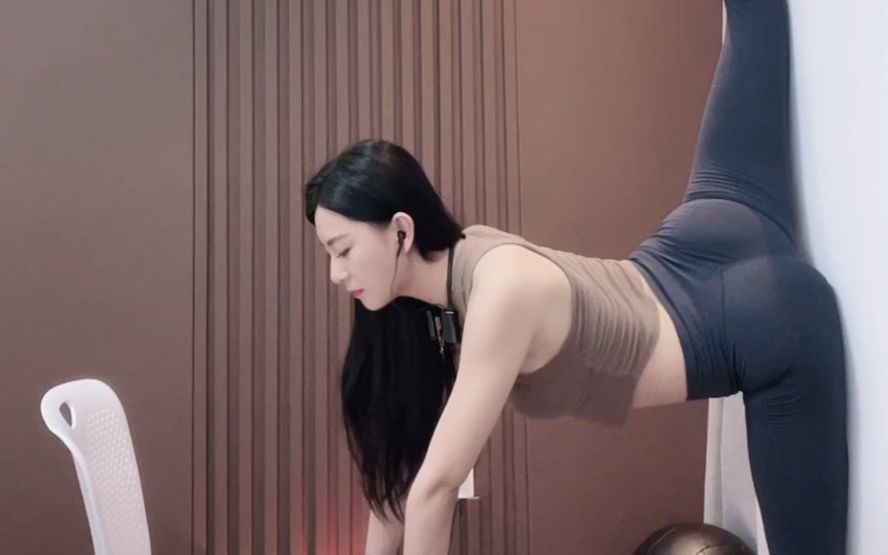 大长腿美腿ol教你瑜伽