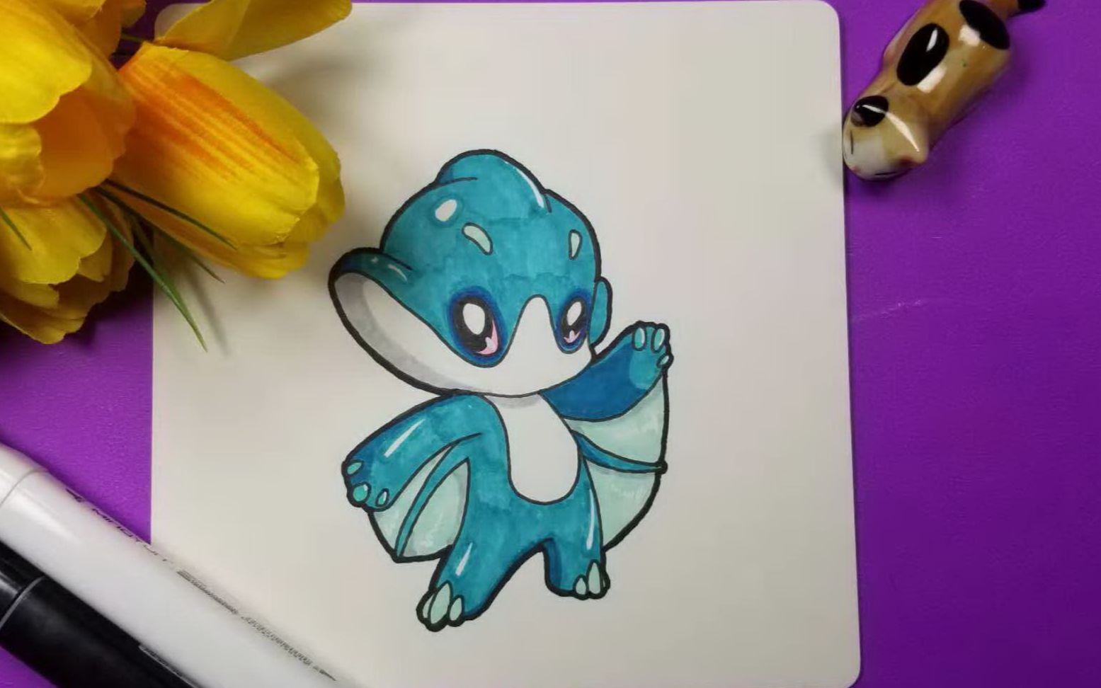 赛尔号萌伊优驾到!拿起画笔不要犹豫,还有比它更可爱的么