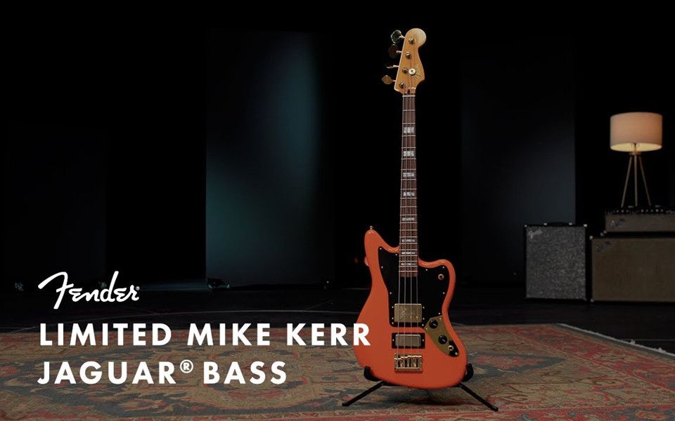 【卖时光】英国摇滚乐队Royal Blood贝斯手Mike Kerr签名款/Fender Limited Mike Kerr 签名款 Jaguar Bass哔哩哔哩bilibili