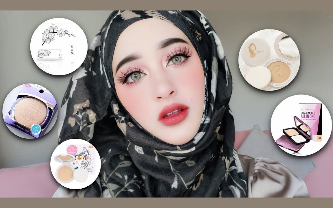 【泰国美妆】头巾人妻介绍最佳开架粉饼top5 | saira mirror