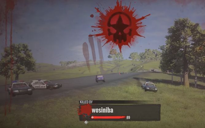 [英文字幕]H1Z1老外被自己爸爸打死,只因偷袭一个延迟的中国玩家,被十几个开警车的中国玩家追击报复[wosiniba]哔哩哔哩bilibili