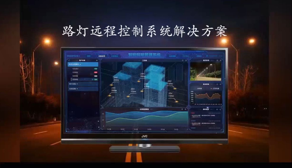 远程控制方案 一键开关智慧城市路灯