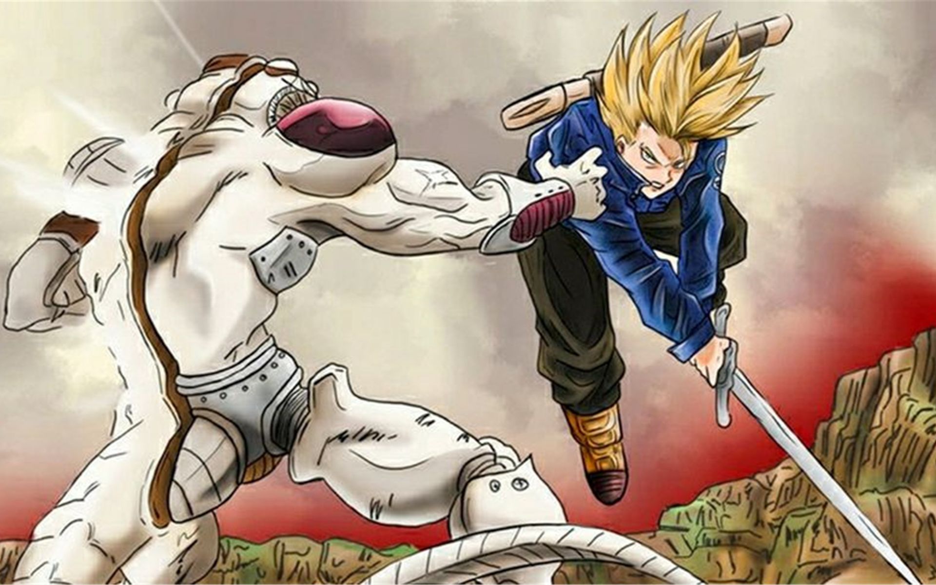 龙珠:都是超级赛亚人,为何特南克斯能秒杀弗利萨,孙悟空却不行