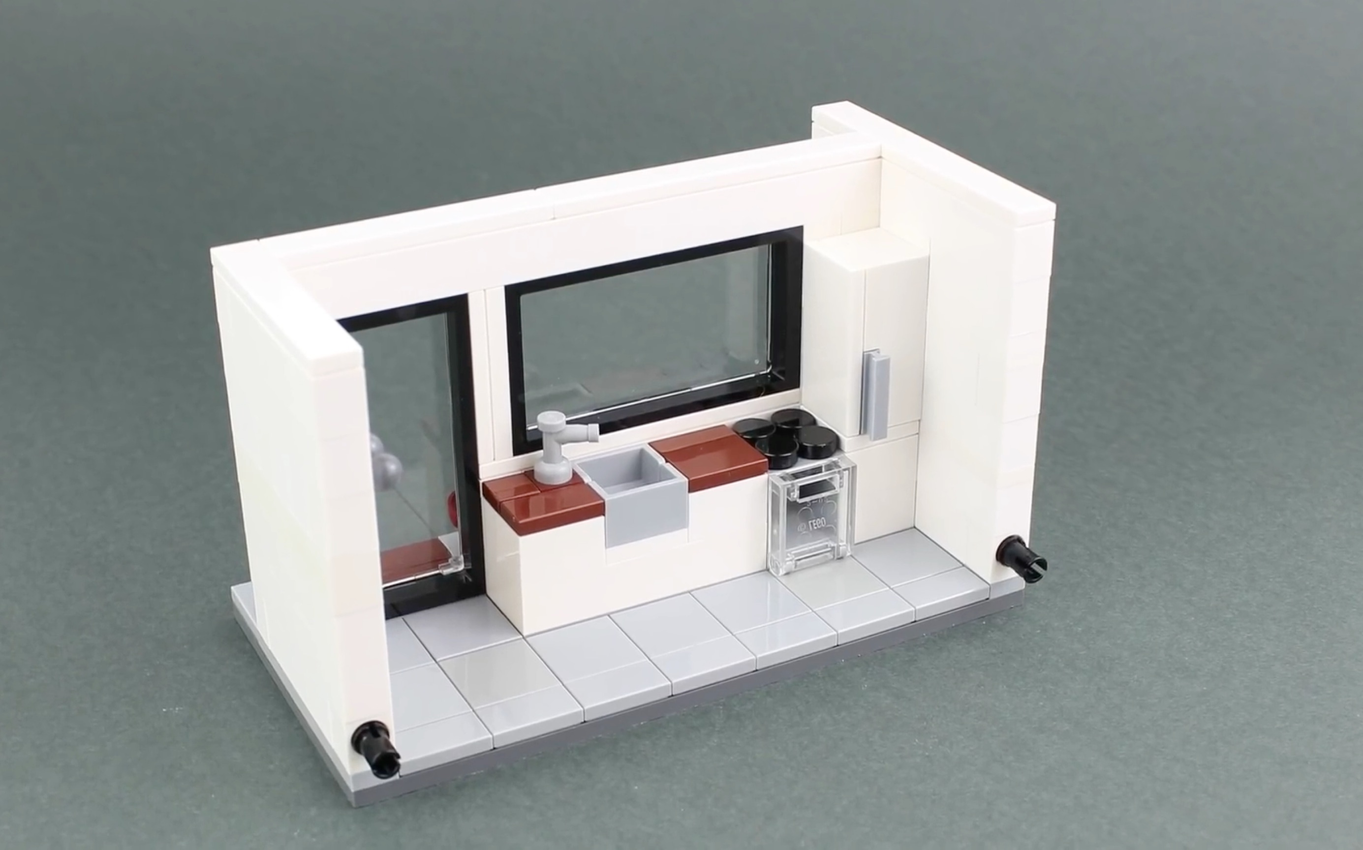 搬运|乐高moc公寓 - 第一部分|厨房_哔哩哔哩_bilibili