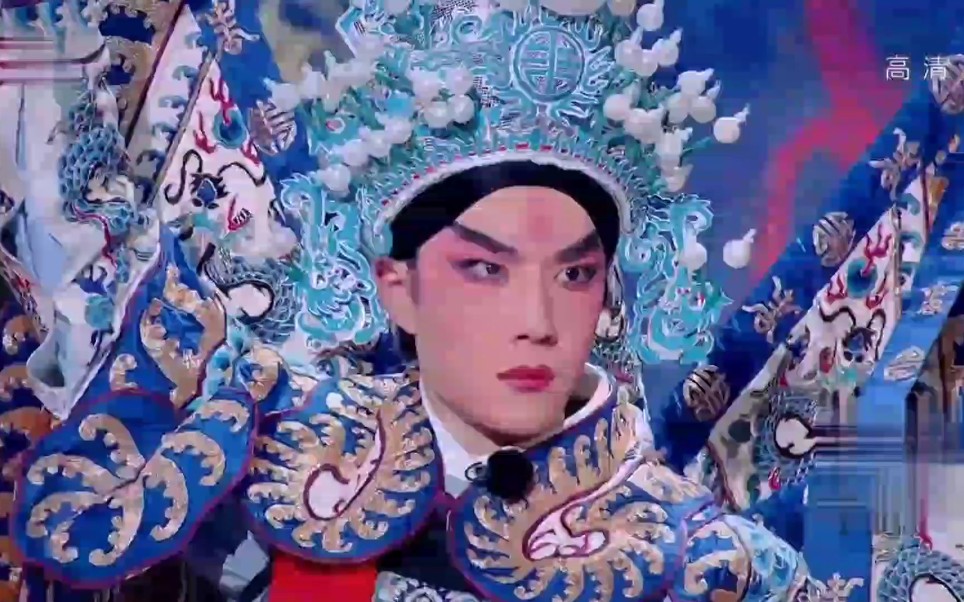 王一博天天向上京剧《长坂坡》选段