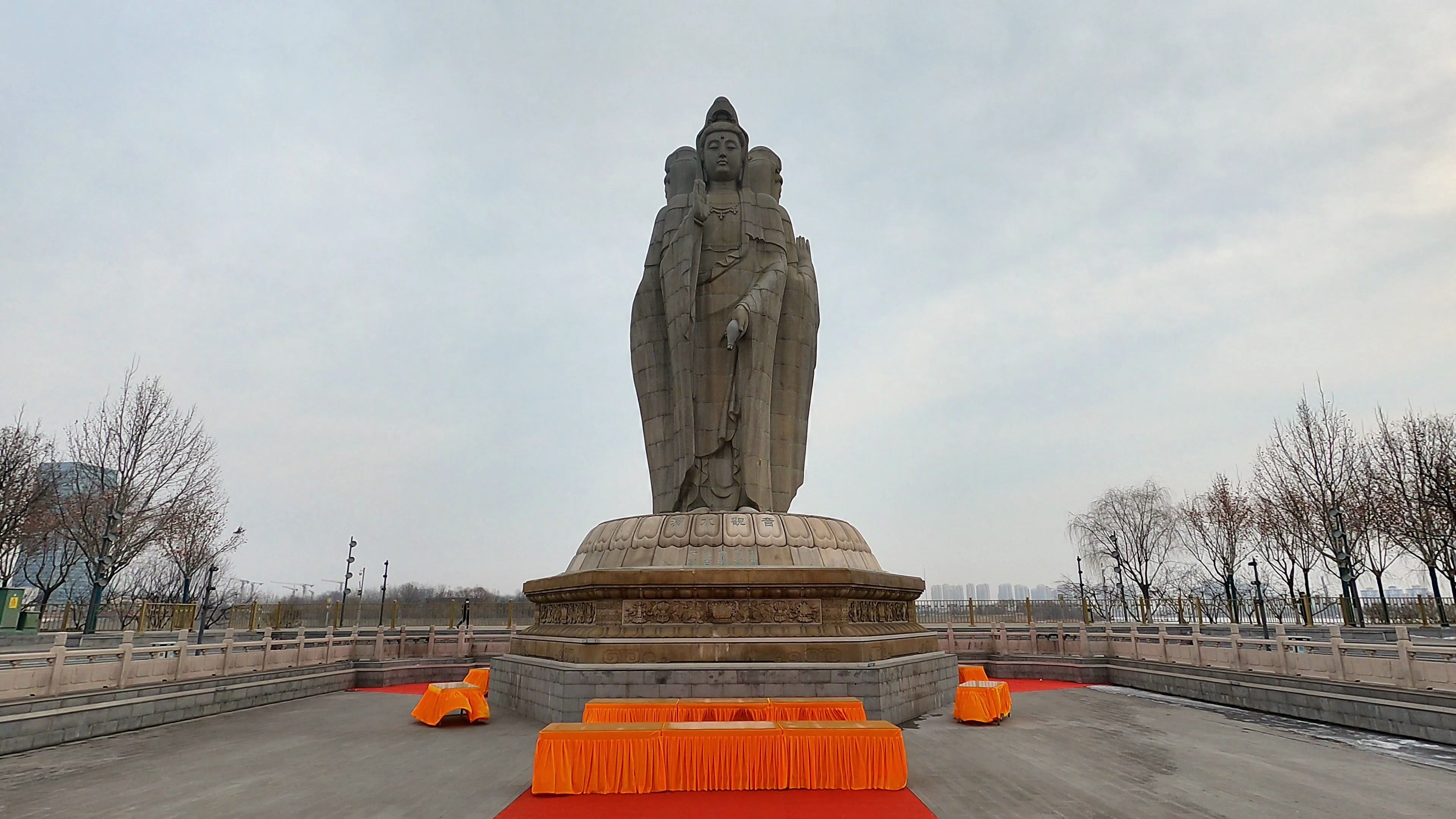 参观天津滨海新区潮音寺,1404年始建历史悠久,古朴典雅香火很旺哔哩哔哩bilibili