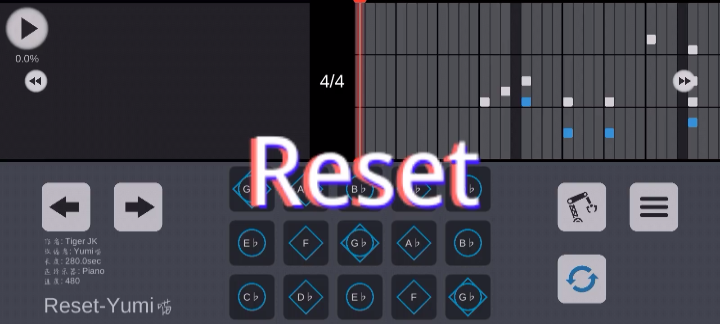 【Sky光遇】Reset光遇琴谱软件哔哩哔哩bilibili