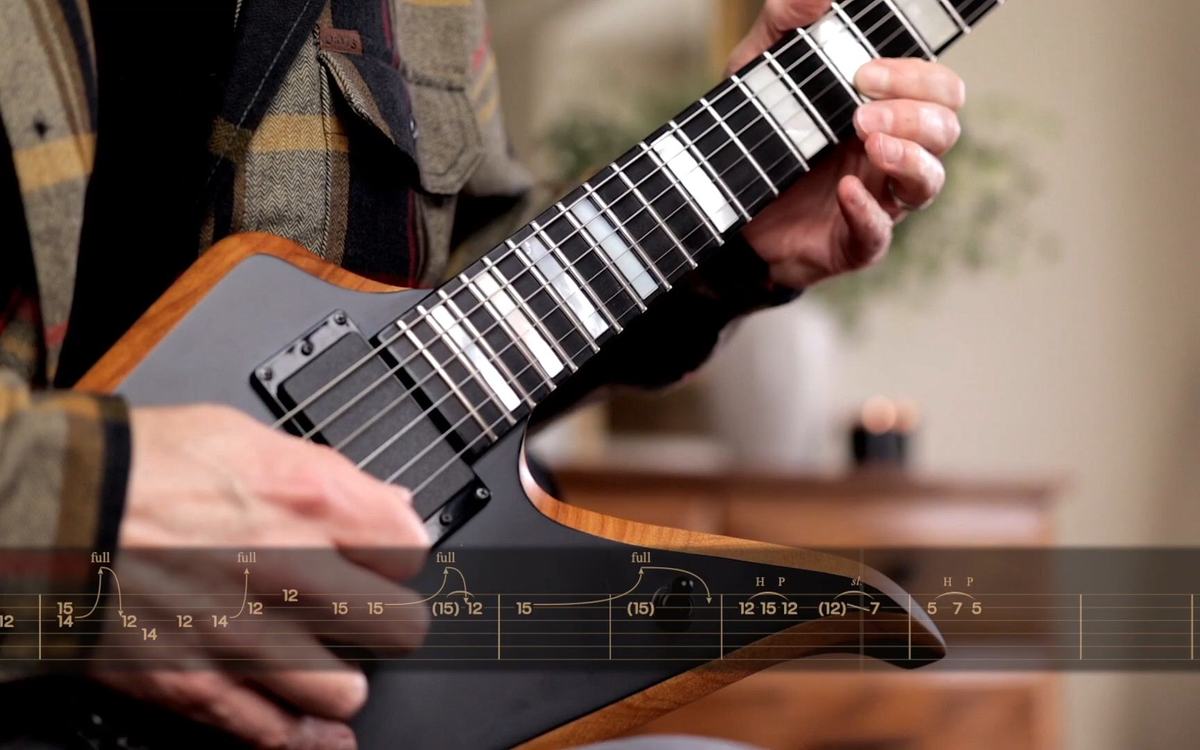 带谱演奏 metallica - nothing else matters guitar solo lesson