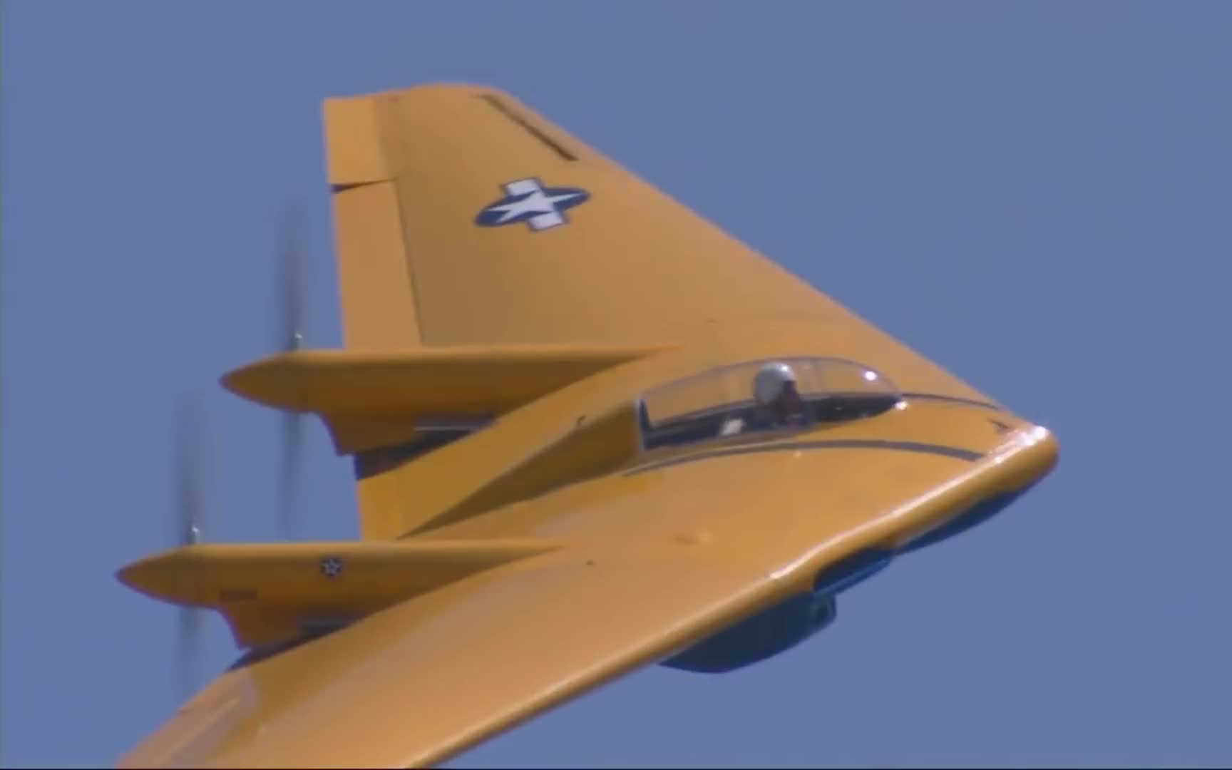 【b2隐身轰炸机先祖】传奇飞翼验证机绝唱 - 诺斯罗普n9m(详解见简介)