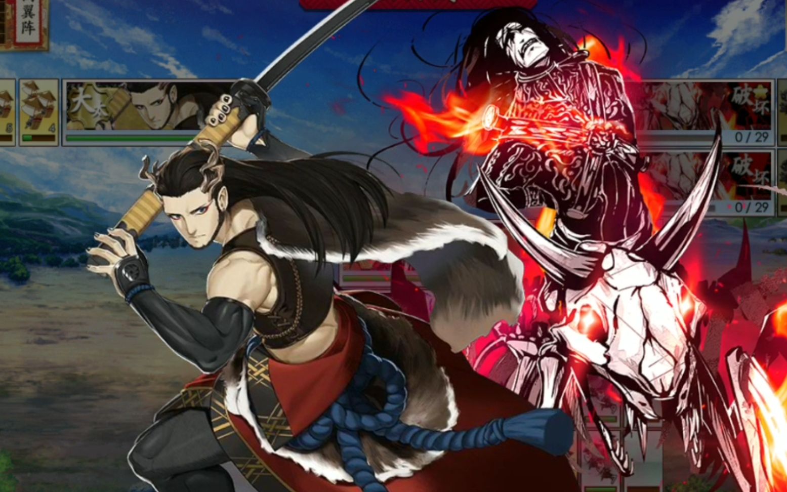 国服刀剑乱舞祢祢切丸的单骑决斗