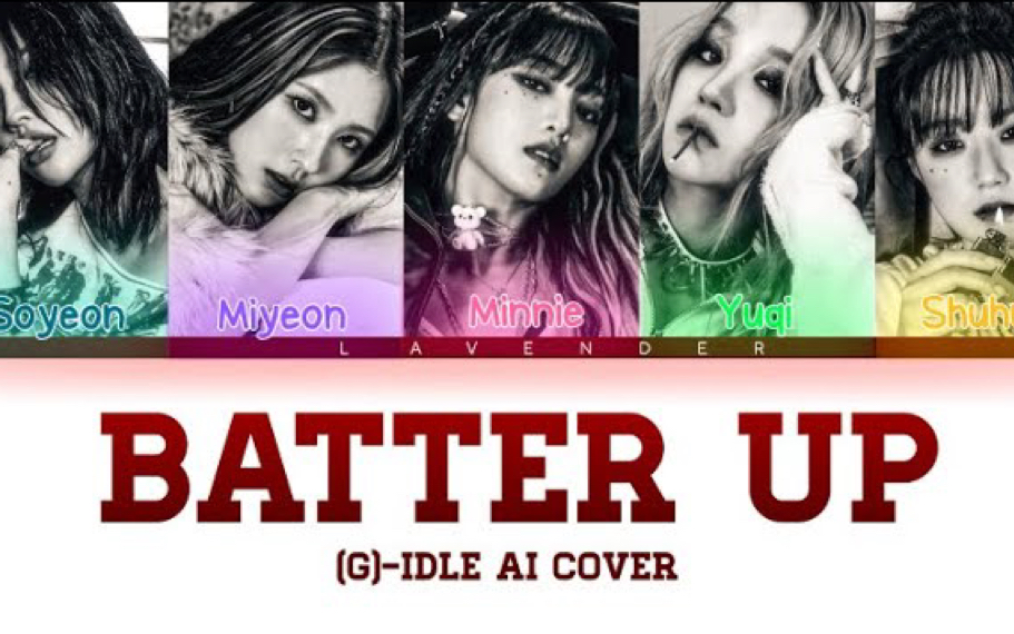 [图]【AI COVER】(G)I-DLE - BATTER UP