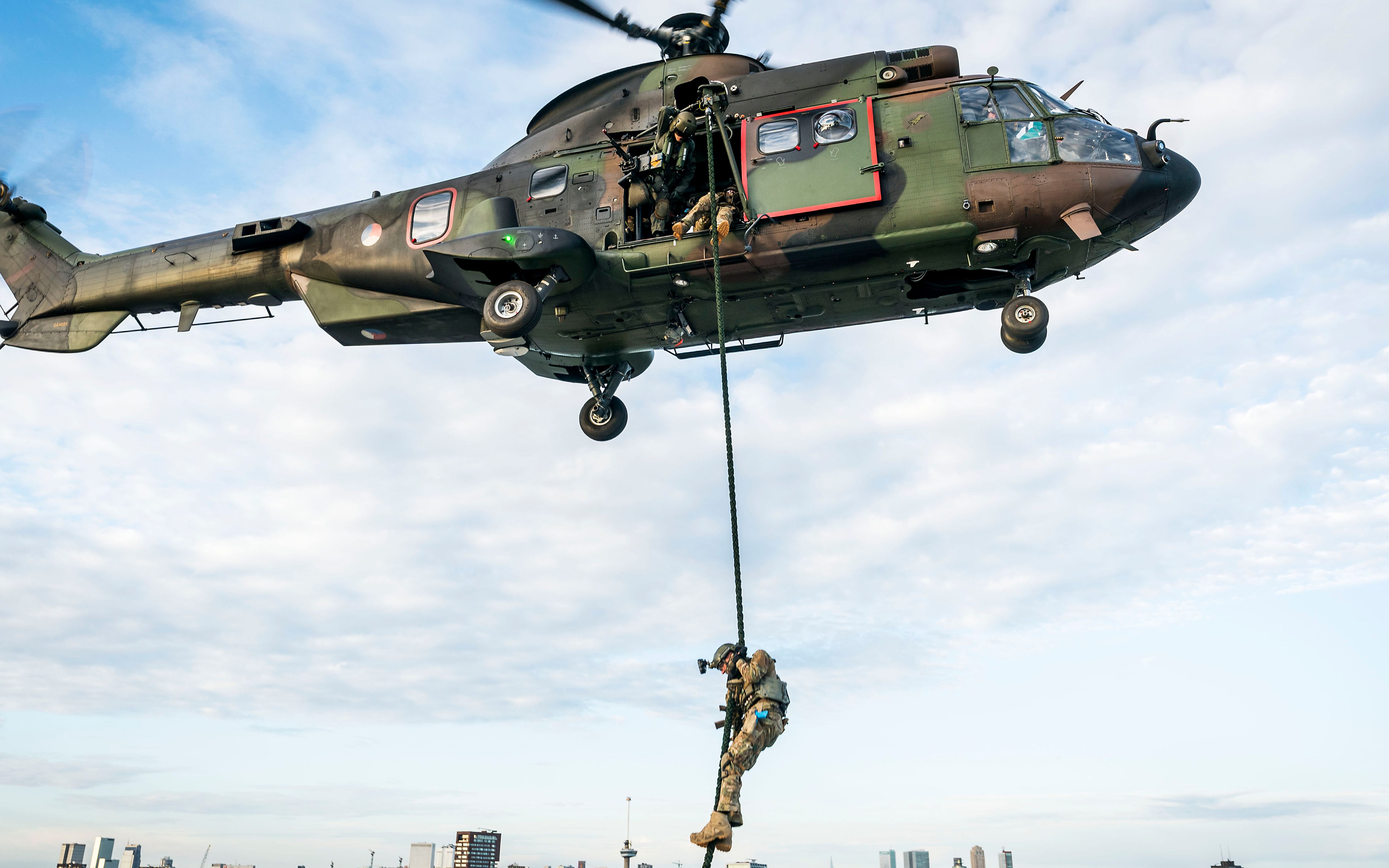 荷兰特种部队marsof鹿特丹演练