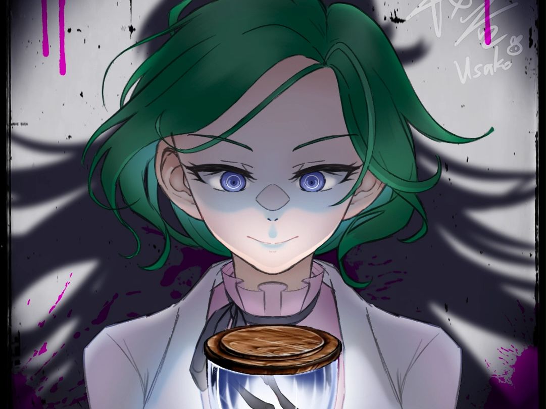 【绘画过程】【弹丸论破phhd】"漂泊于复仇的孩子,不用害怕,回归于我