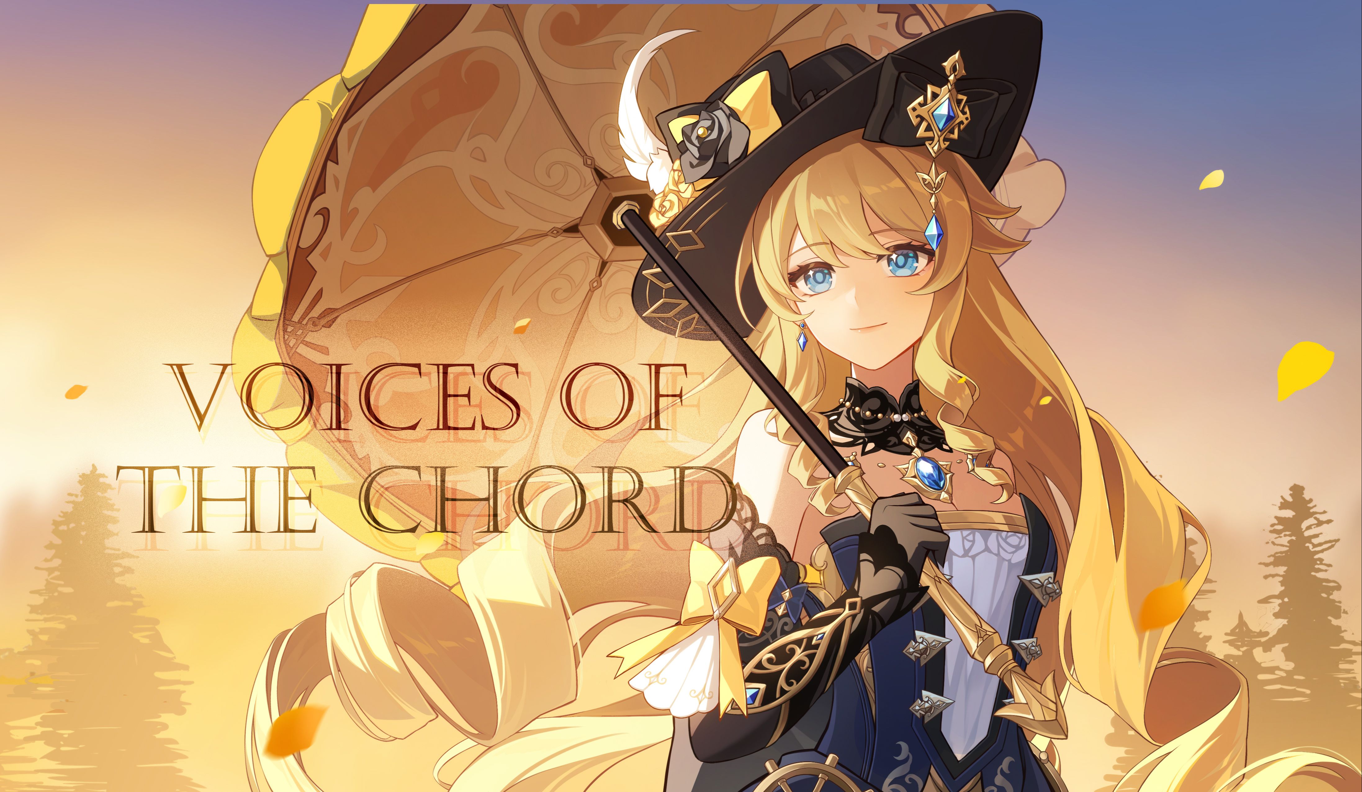 [图]【原神手书】如黄金般璀璨｜Voices of the Chord