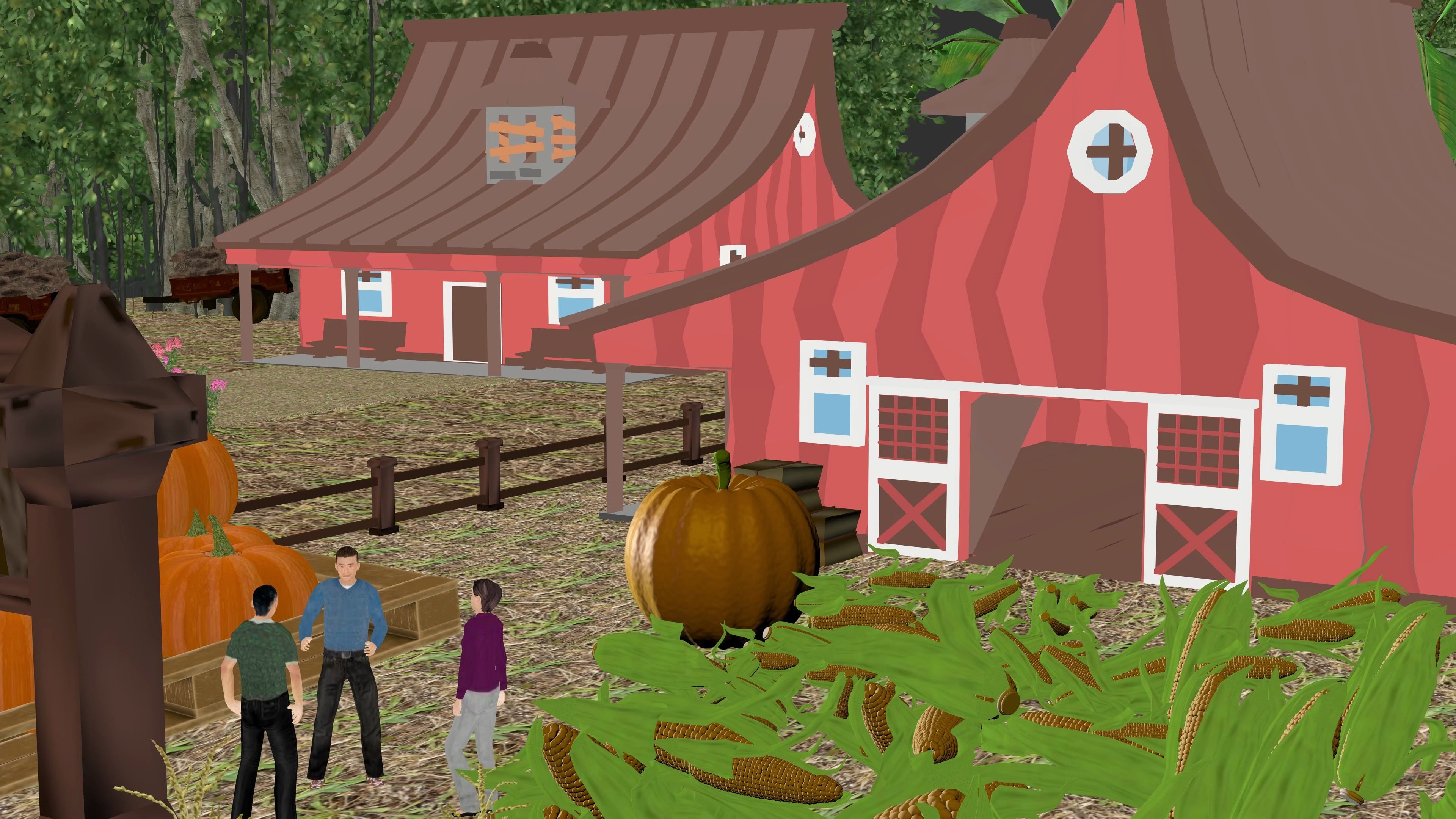 精致小农场场景