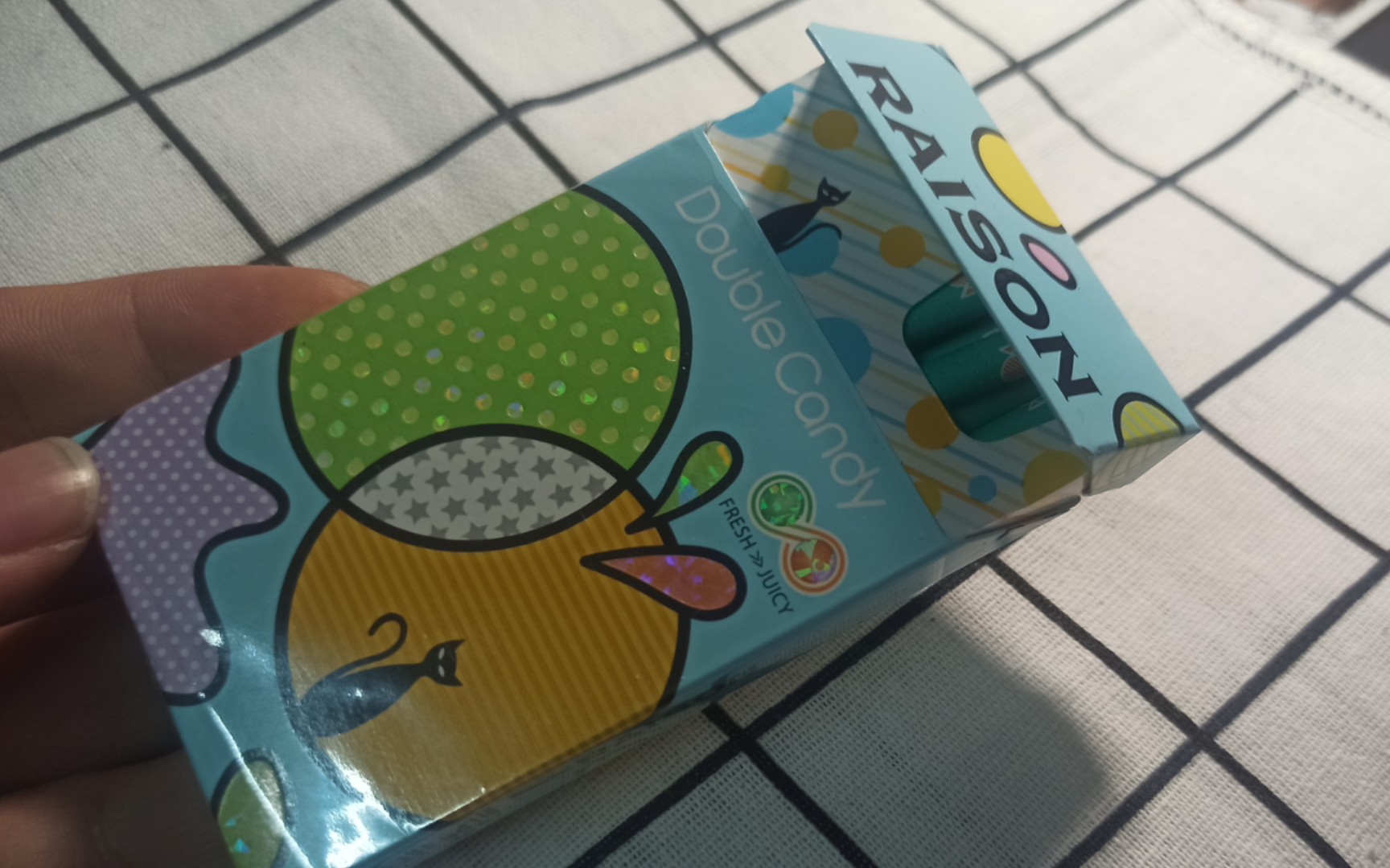 muc乌鸦(外烟测评)铁塔猫糖果96双爆 超细支