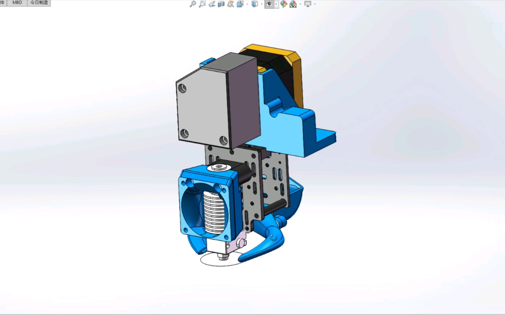 3d打印机-模型散热风道_哔哩哔哩_bilibili