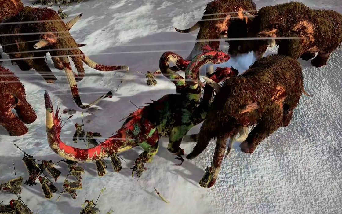 战锤全面战争暗精多头蛇左右为难表示害怕06