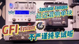 Descargar video: GFI System Specular Tempus 延迟混响单块 纯享试听