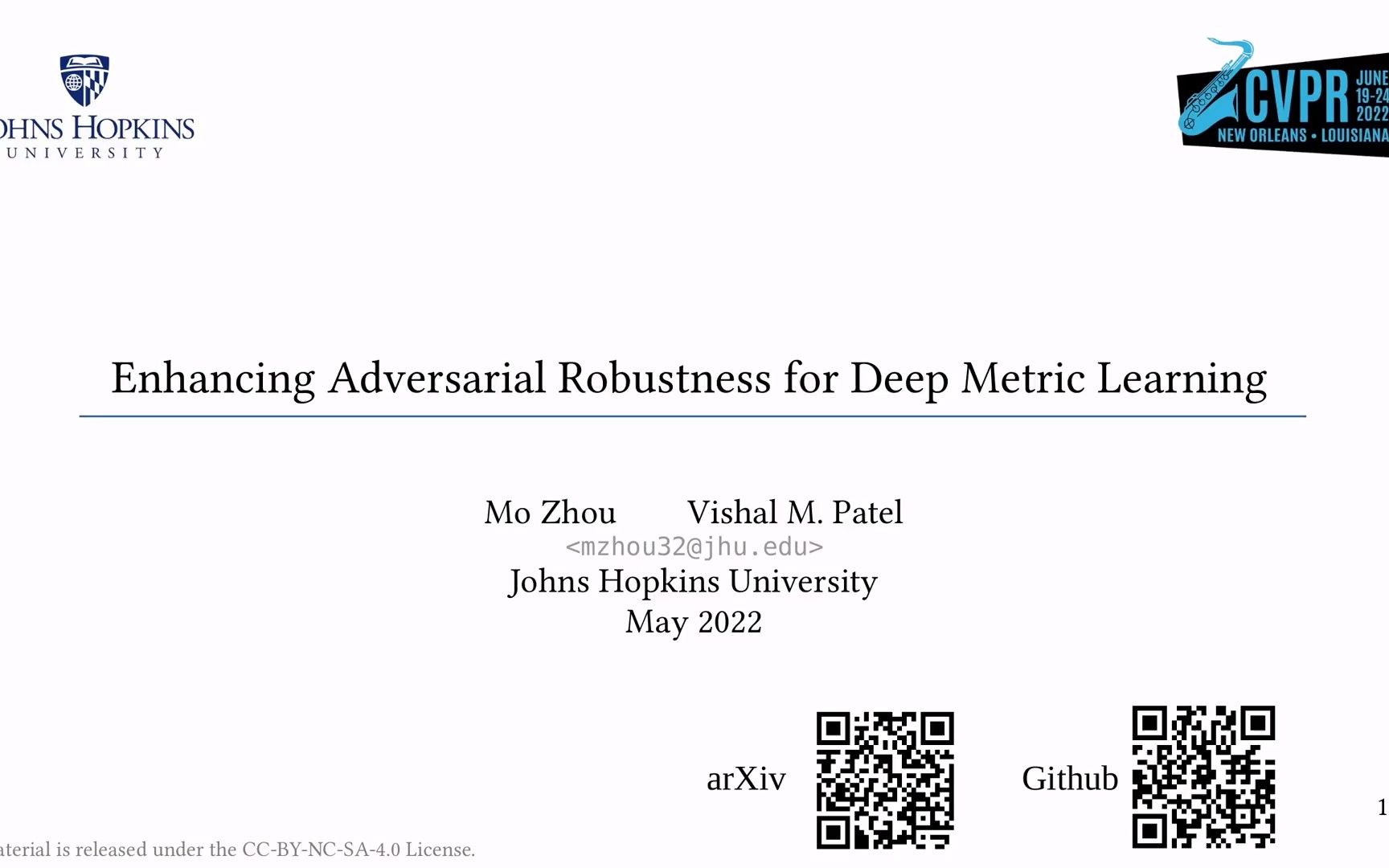 [CVPR 2022] Enhancing Adversarial Robustness for Deep Metric Learning (中文版)哔哩哔哩bilibili